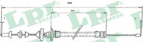 Трос LPR C0176C