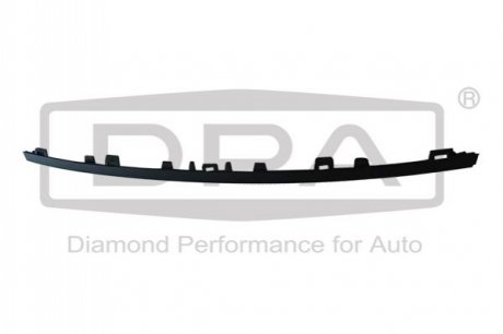 Молдинг переднего бампера нижний центральный (черная) Skoda Superb II (3T4) (08-15) DP DPA 88531800002