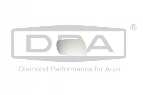 Элемент зеркальный левый белый Skoda Octavia I (1U2) (96-10)/VW Golf IV (1J1) (97-05),Bora (98-05) (DPA 88570105102