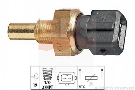 Датчик температура охлаждающей жидкости EPS 1 830 283