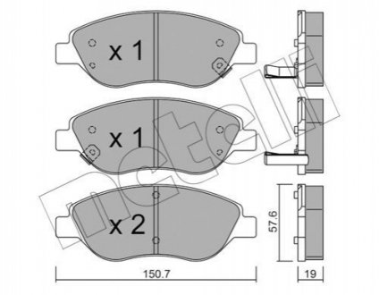 Автозапчасть Metelli 2205772