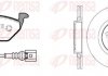 Комплект тормозной передн. AUDI A3 96-;SEAT TOLEDO 98-;SKODA FABIA 99-,OCTAVIA REMSA 8633.01 (фото 3)