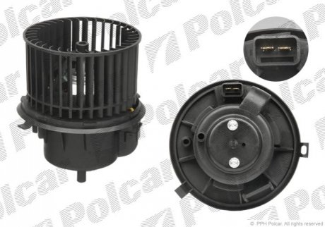 Вентиляторы кабины Ford Tranzit 2.0-3.2d 06.94-08.14 Polcar 3246NU-1