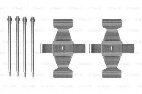 Гальмівні аксесуари (Монтажний комп-кт колодки) BOSCH 1 987 474 338 (фото 1)