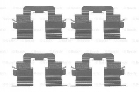 Монтажный комплект дисковых колодок BOSCH 1987474370 (фото 1)