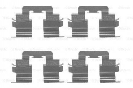 Монтажный комплект дисковых колодок BOSCH 1987474370