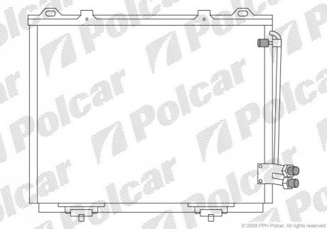 Skraplacz klimatyzacji Polcar 5015K8C1