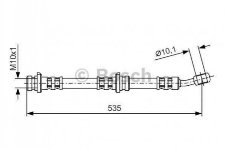 Тормозной шланг BOSCH 1 987 481 025