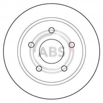 Тормозной диск A.B.S. 15802