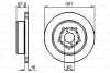 Тормозной диск BOSCH 0986479023 (фото 1)