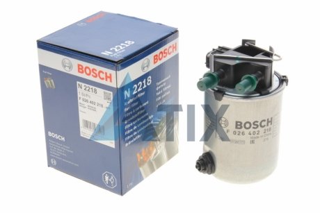 ФІЛЬТР ТРУБОПРОВОДУ F 026 402 218 BOSCH F026402218