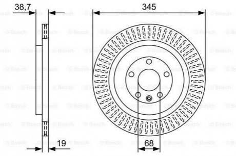 Автозапчасть BOSCH 0986479W54