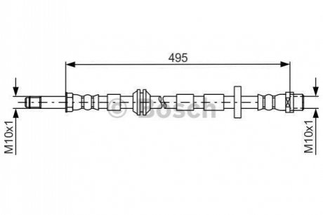 Автозапчасть BOSCH 1 987 481 692