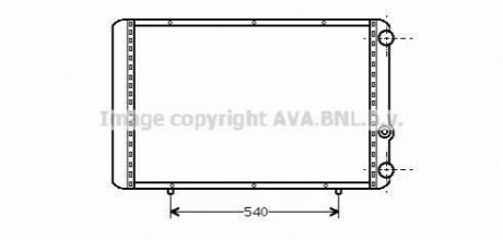 Радіатор охолодження двигуна REN TRAFIC 25D/25TDI MT (Ava) AVA COOLING RTA2155