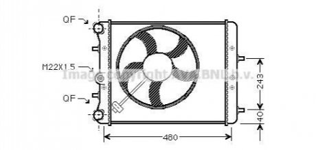 Теплообменник AVA COOLING SAA2013