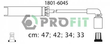 Комплект электропроводки PROFIT 1801-6045