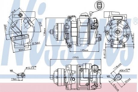 Компресор кондиціонера First Fit NISSENS 89418 (фото 1)