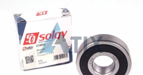 ПОДШИПНИК (20X52X15) Solgy 214050