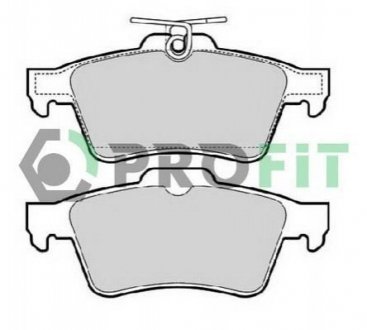 Колодки тормозные Reanult Laguna III 1.5dCi -3.0V6CDTI 05.03- PROFIT 5000-1766 (фото 1)