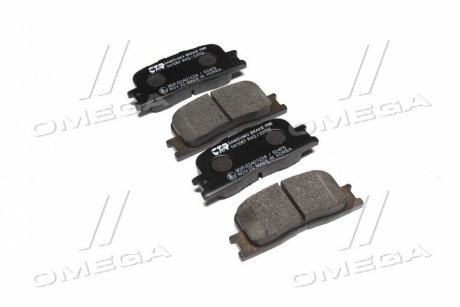 Колодки гальм TOYOTA CAMRY (V20), CAMRY (V30) задн. (вир-во) CTR GK1057