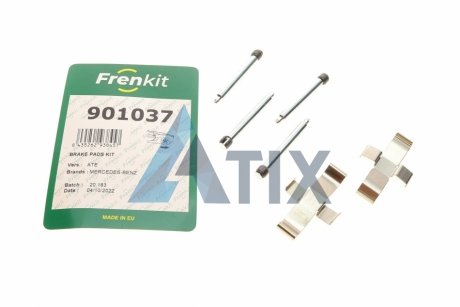 Комплект установочный тормозных колодок mercedes 190 (w201) 10-82 - 08-93 10-82-08-93 FRENKIT 901037