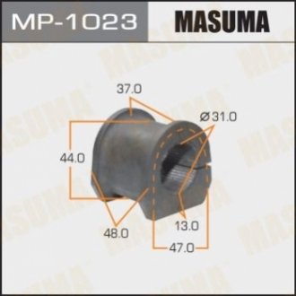 Втулка стабилизатора /front/PAJERO.V64W/65/68/73/74/75/78W MASUMA MP-1023