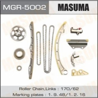 Комплект для замены цепи ГРМ, K20A, K20Z2 MASUMA MGR5002 (фото 1)