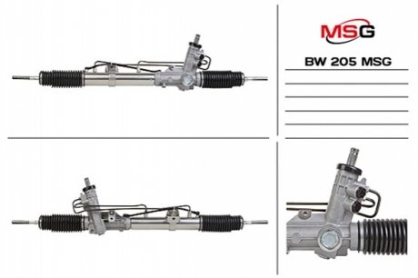 Рейка с Г/У BMW 3 E-46 1998-2005 MSG BW 205