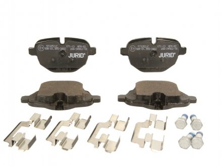 Комплект тормозных колодок дисковый тормоз Jurid 573352JC