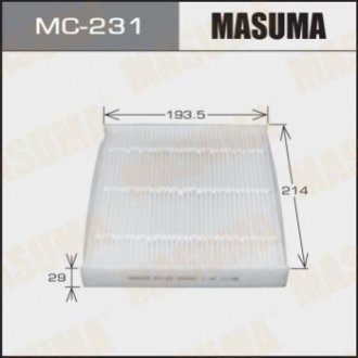 Салонный фильтр AC-108E (1/40) MASUMA MC-231 (фото 1)