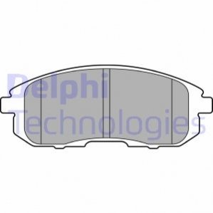 Комплект тормозных колодок Delphi LP2148