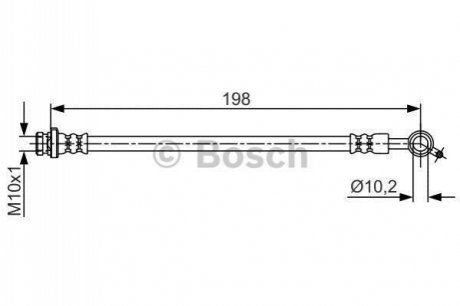 Шлангопровод BOSCH 1987481712