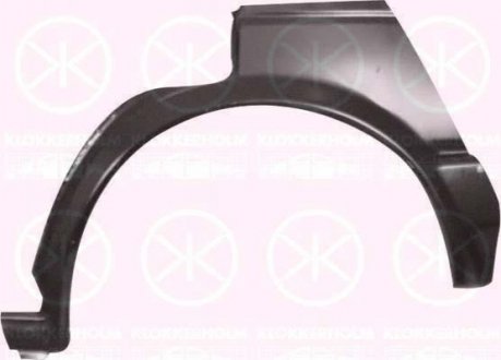 REAR FENDER KLOKKERHOLM 1639581