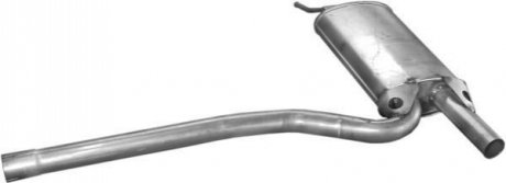 Резонатор (средний глушитель) для Audi A4 1.6-1.9TDi 94-09/01 POLMOSTROW 01.15 (фото 1)