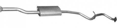 Резонатор (средний глушитель) для Subaru Legacy 2.0 09/03- POLMOSTROW 46.28