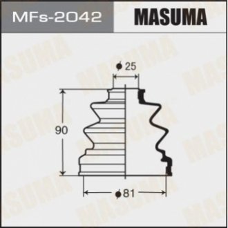 Пильовик ШРКШ внутрішній (силікон) Mitsubishi L200 (05-), Pajero (00-06), Pajero Sport (09-) (MFs-2042) MASUMA MFS2042