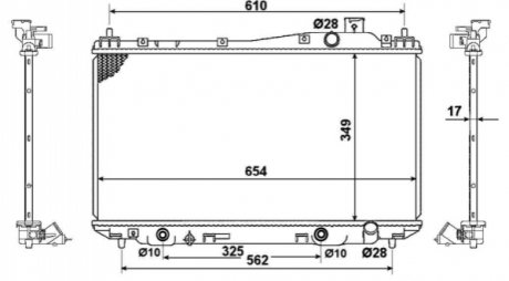 Теплообменник NRF 53570