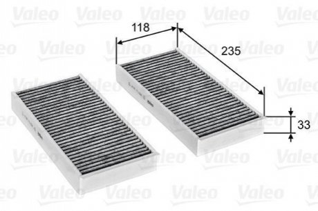 Фільтр салону Valeo 715811