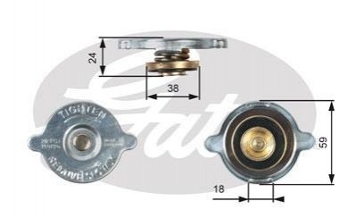 Запор Gates RC125