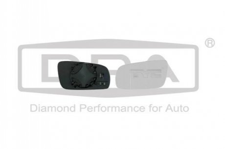 Элемент зеркальный левый с обогревом Skoda Superb I (3U4) (01-08)/VW Passat (96-00,00-05)/Seat Ibiza DPA 88570369002 (фото 1)