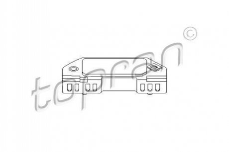 Модуль зажигания, коммутатор 7 контактов Opel Kadett E. Astra F 1.6. CORSA 1.3/1.6/ Honda Accord 1.6 TOPRAN / HANS PRIES 202 012