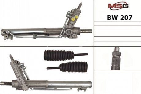 Рулевая рейка с ГУР новая BMW 5 (E39) 95-03,5 Touring (E39) 97-04 MSG BW 207 (фото 1)