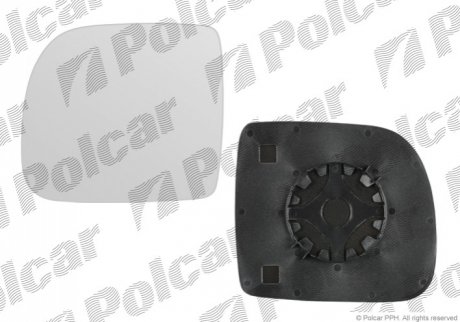 Вклад зеркала внешнего левый Polcar 6060543M (фото 1)