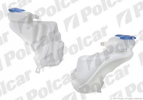 Бачок склоомивача VW Passat B5 97-00 Polcar 9548ZBS2