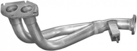 Труба глушитель приёмная для Opel Astra 1.4i -16V. 1.6i -16V 96 - 04/98. Corsa B 1.4 -16V. 1.6 POLMOSTROW 17.580 (фото 1)