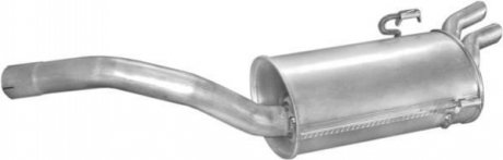 Глушитель задний (конечный, основной) для Citroen Evasion/Fiat Ulysse 94- 1.9TD-2.0i Turbo POLMOSTROW 07.134 (фото 1)