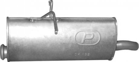 Глушитель задний (конечный, основной) для Citroen Berlingo/Peugeot Partner 1.6 HDi/2.0 HDi POLMOSTROW 04.132 (фото 1)