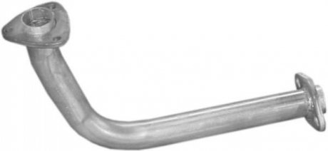 Труба глушитель приёмная для Nissan Primera 1,6i 06/90 - 04/93. 1,6-16V 05/93 - 05/96 POLMOSTROW 15.365