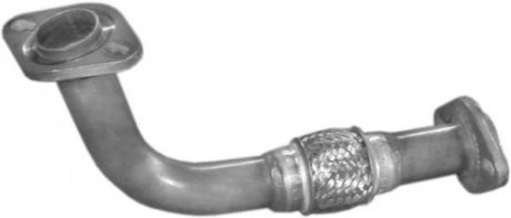 Труба глушитель приёмная для Toyota Carina E 1,6i-16V 73KW. 01/96 - 10/97 POLMOSTROW 26.282