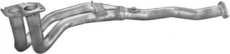 Труба глушителя приёмная для Opel Vectra 88-95/Calibra 90-97/Astra 91-96 POLMOSTROW 17.431